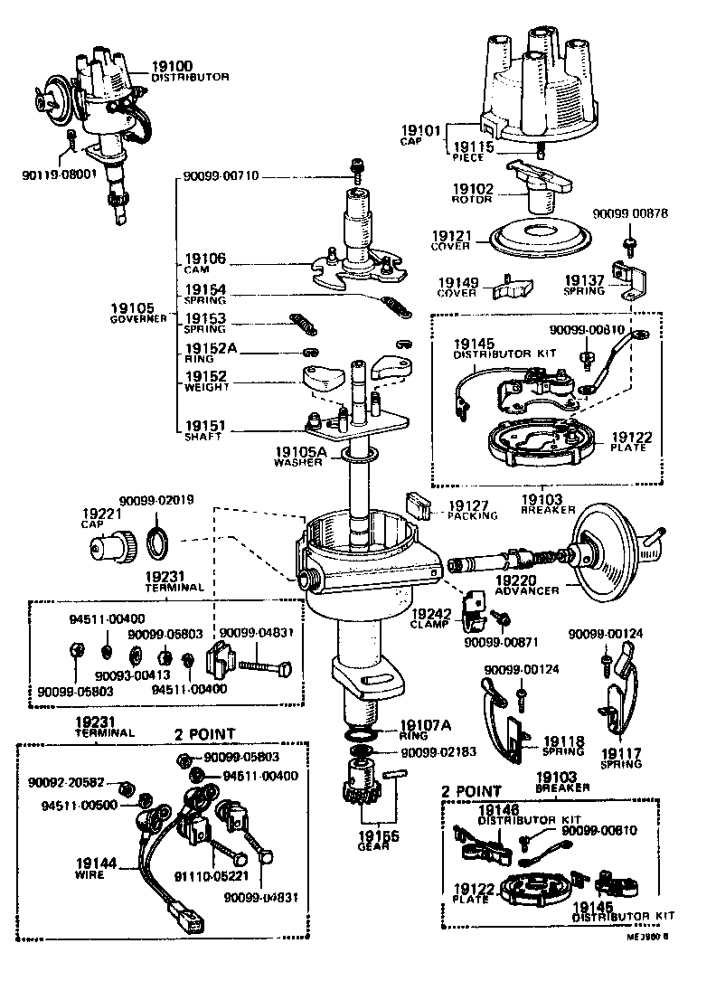 19127-25070 PACKING, DUST PROOF product image