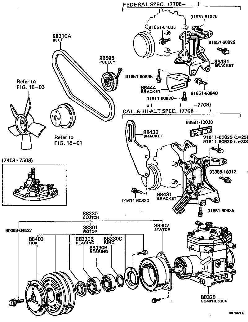 Toyota 88301-12020 PISTON SUB-ASSY, COOLER COMPRESSOR
