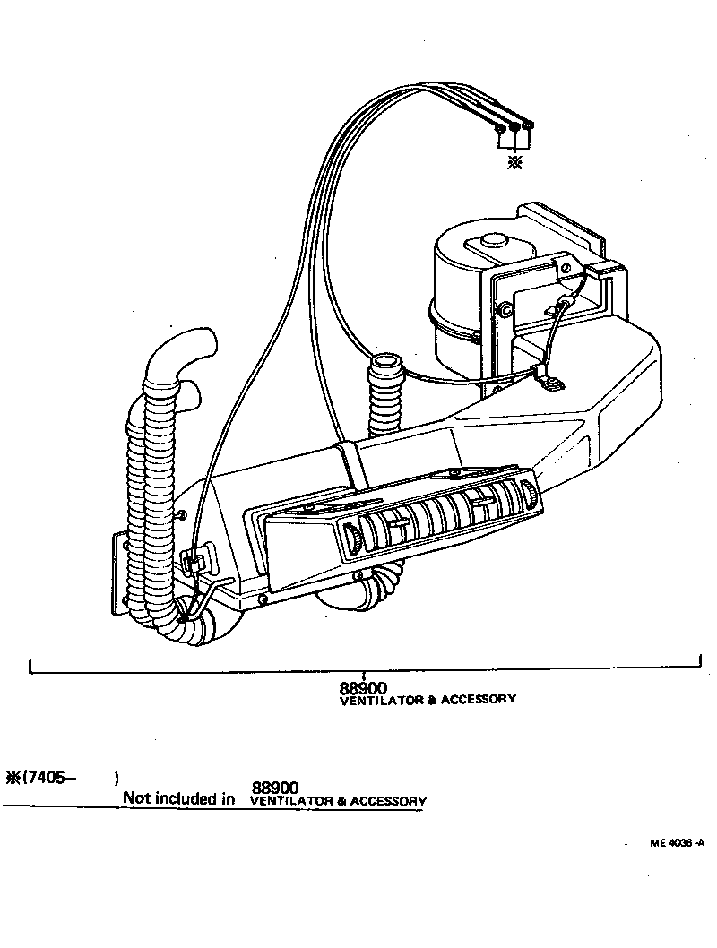 88300-60050 COOLER & ACCESSORY ASSY product image