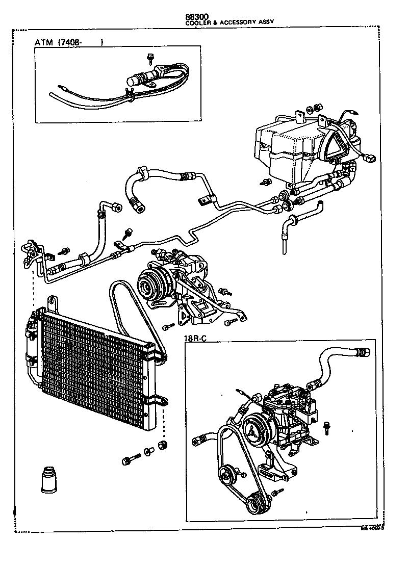 88300-20271 COOLER & ACCESSORY ASSY product image
