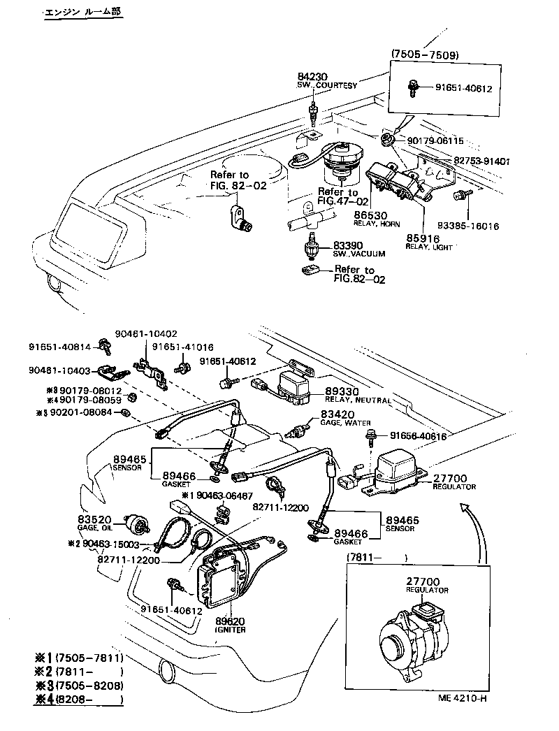 83320-49015 GAGE ASSY, FUEL SENDER product image