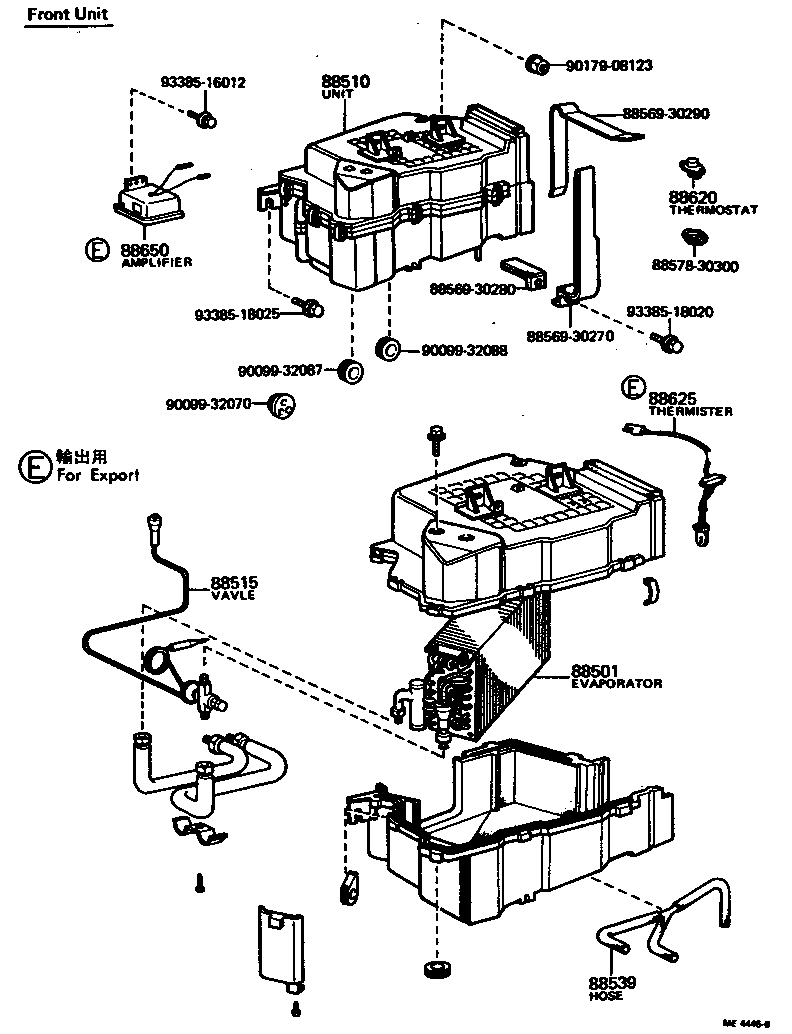 88515-30280 VALVE, COOLER EXPANSION product image