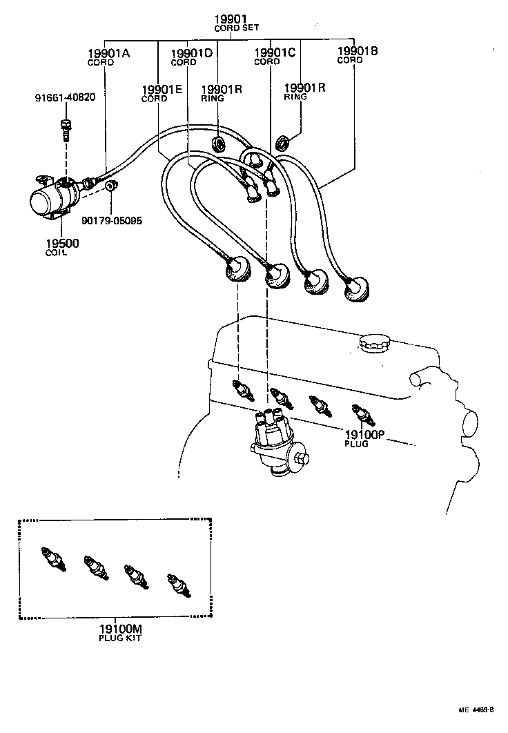 90919-02100 COIL ASSY, IGNITION product image