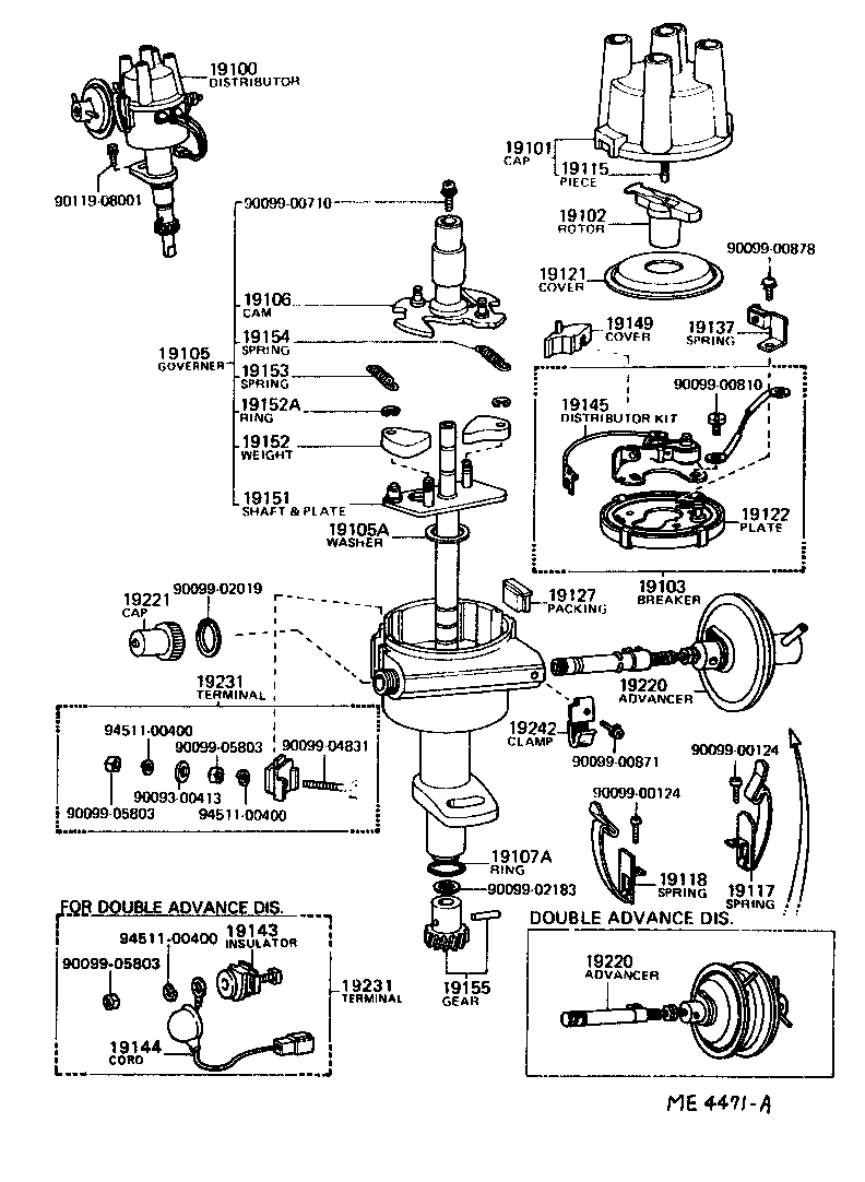 19127-25070 PACKING, DUST PROOF product image