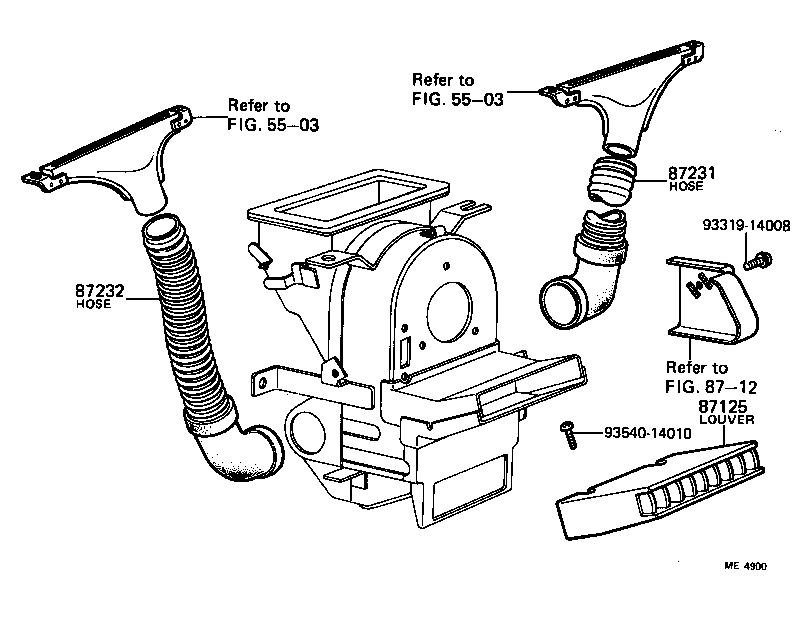 55918-22010 RETAINER, HEATER CONTROL LEVER product image