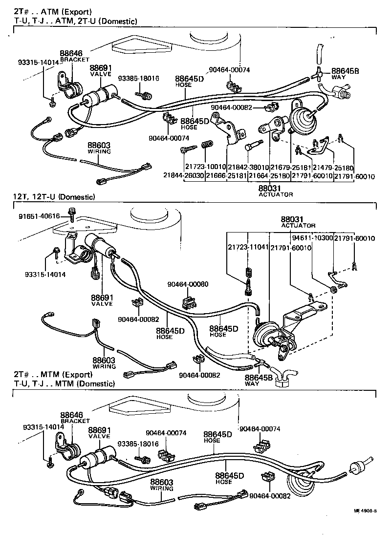 88648-12031 WIRE, IDLE UP DEVICE product image
