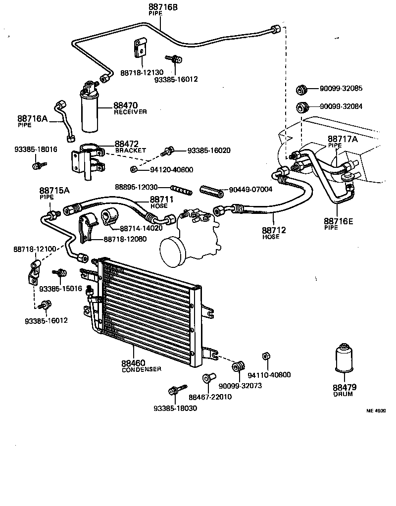 88470-10010 RECEIVER & DRYER ASSY, COOLER product image