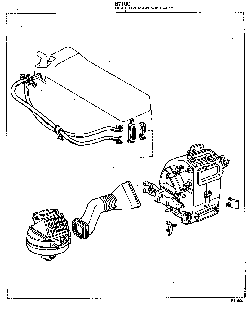 88300-20131 COOLER & ACCESSORY ASSY product image