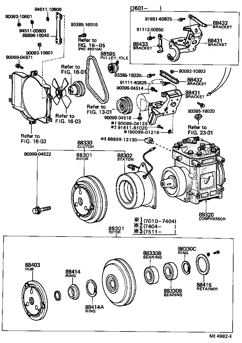 88440-12010 PULLEY, COOLER COMPRESSOR IDLE product image