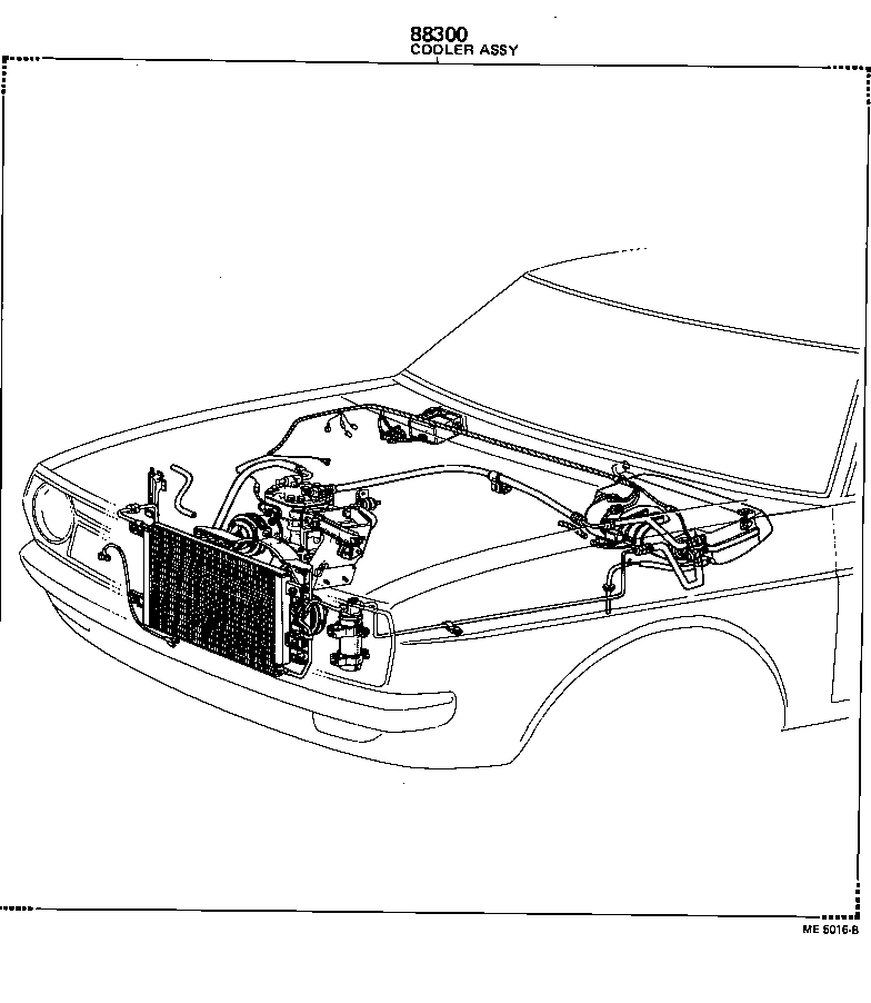 88300-10012 COOLER & ACCESSORY ASSY product image