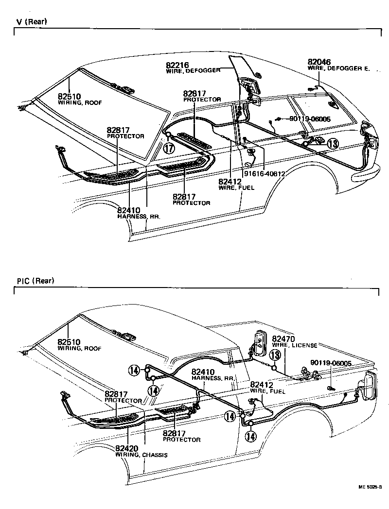 82817-10030 PROTECTOR, WIRING HARNESS, NO.1 product image