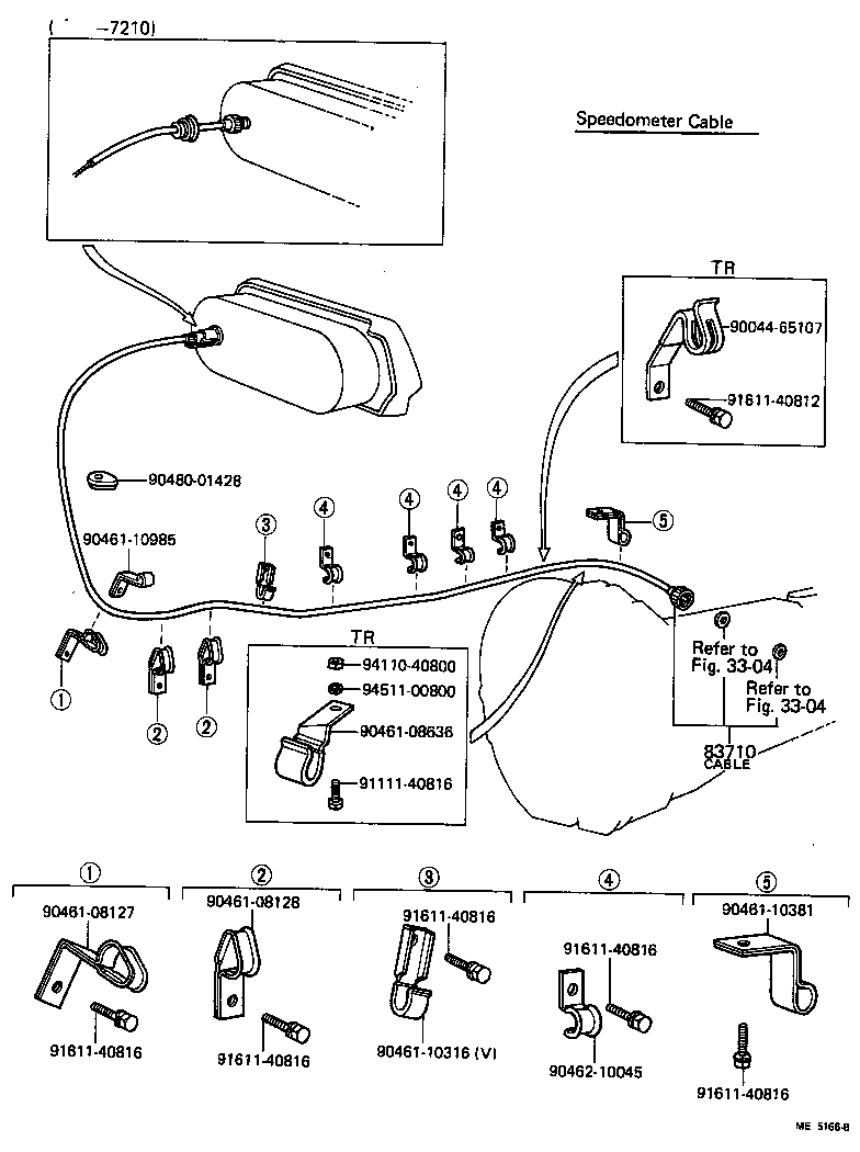 83138-26010 GLASS, SPEEDOMETER product image