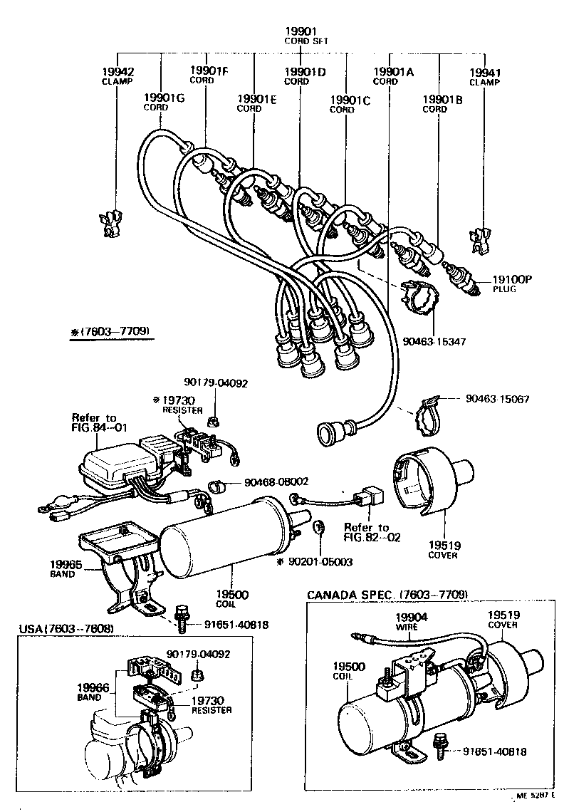 19941-61010 PLATE, RESISTIVE CORD CLAMP SUPPORT NO.1 product image