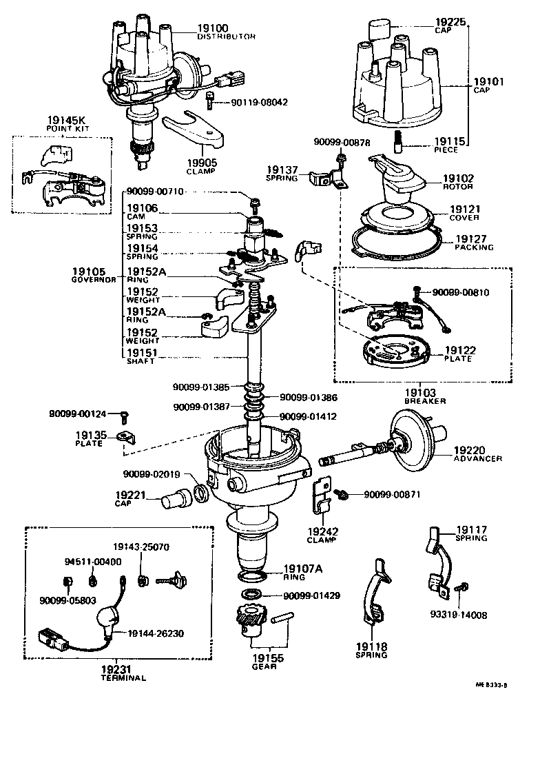 19127-25070 PACKING, DUST PROOF product image