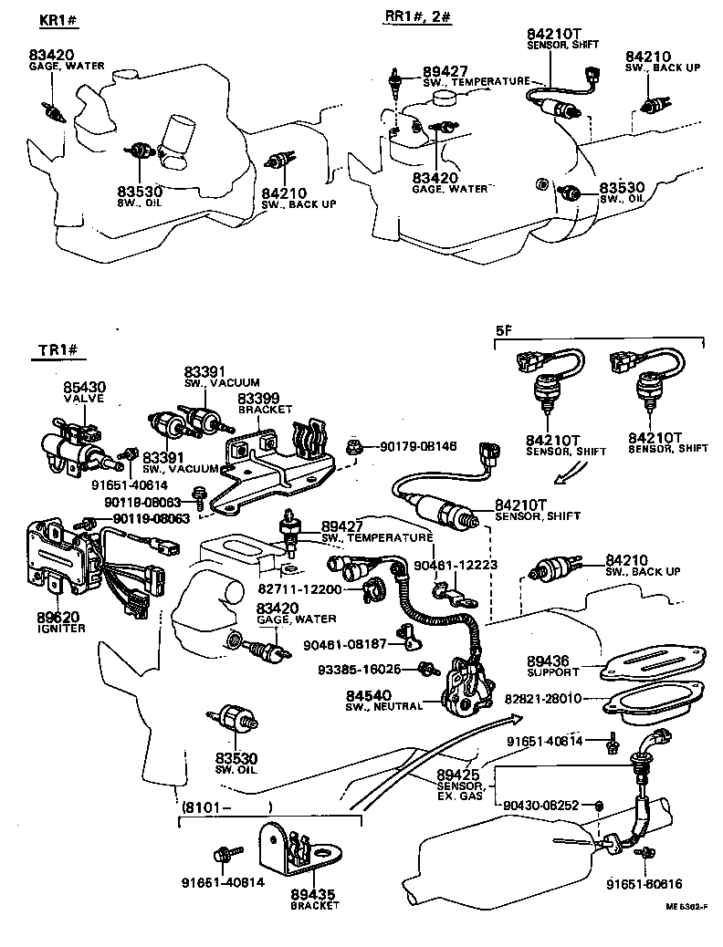 83320-29265 GAGE ASSY, FUEL SENDER product image