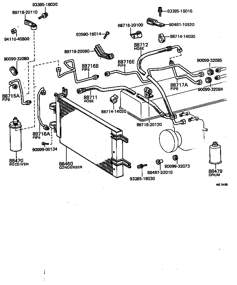 88470-20050 RECEIVER & DRYER ASSY, COOLER product image