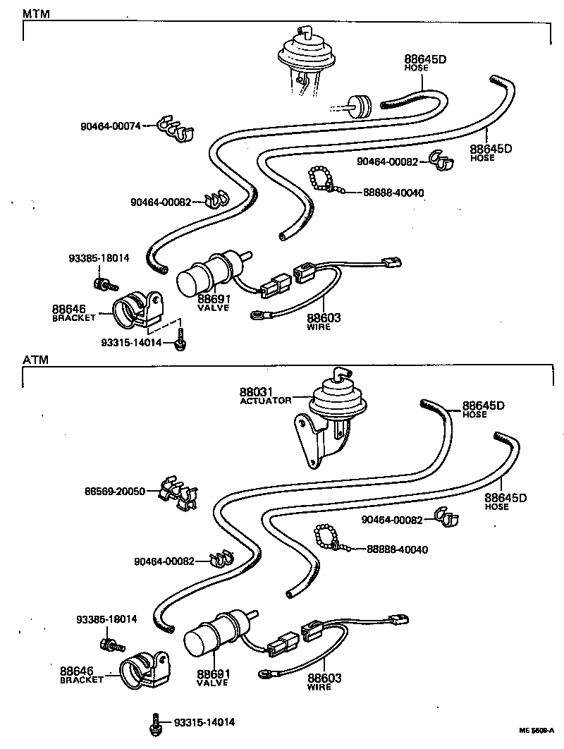 88686-20040 ACTUATOR SET, IDLE-UP product image