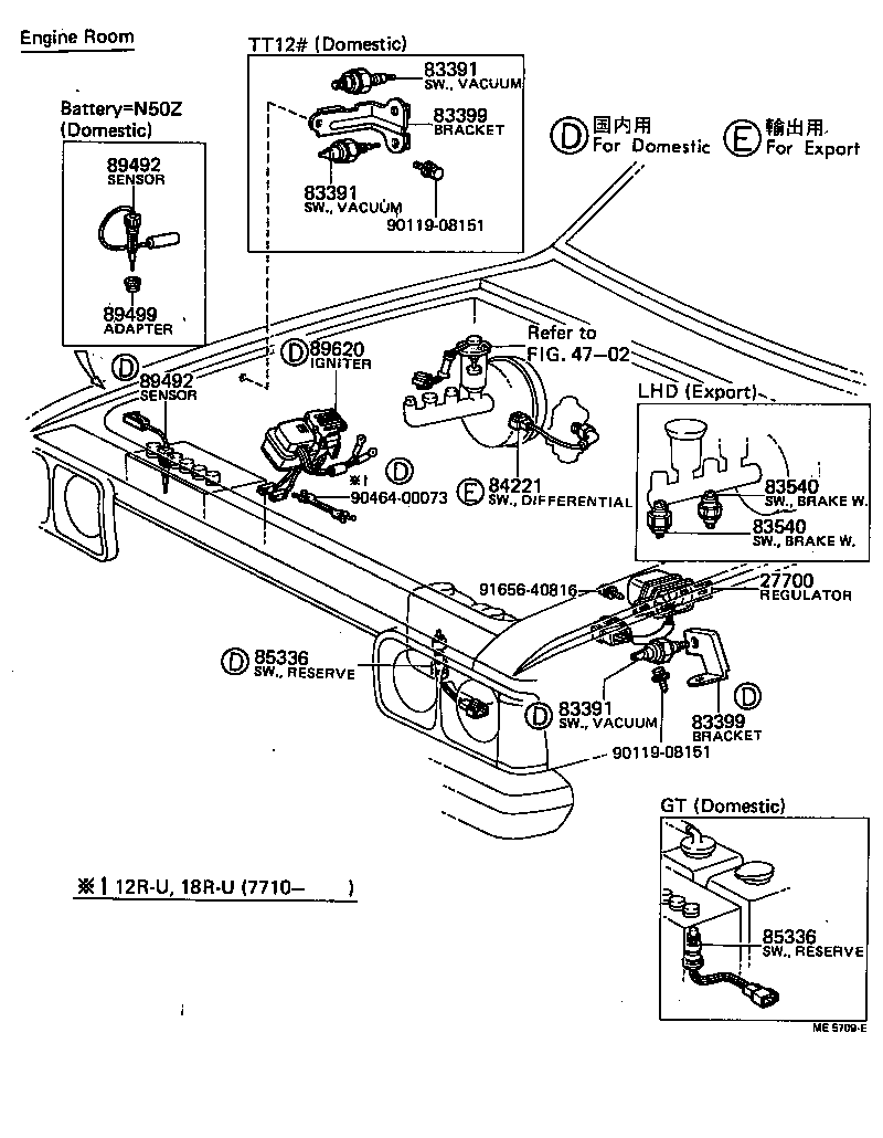 83320-29147 GAGE ASSY, FUEL SENDER product image