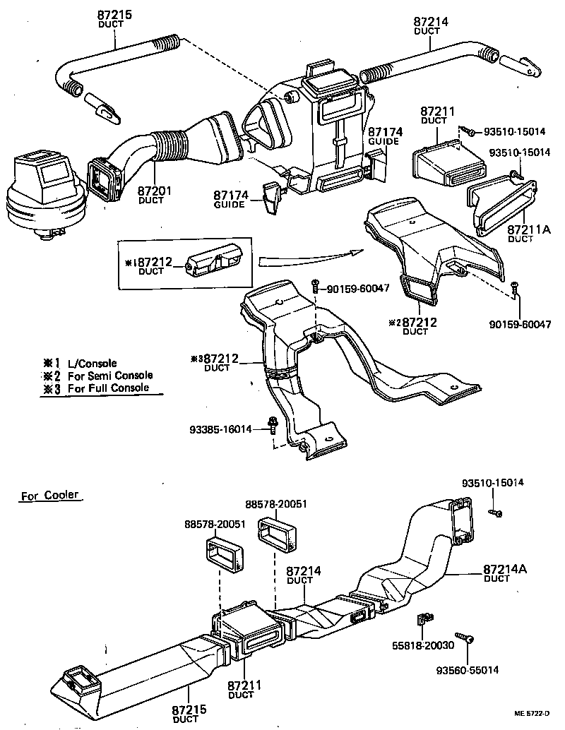 55910-20071 CONTROL ASSY, HEATER OR BOOST VENTILATOR product image