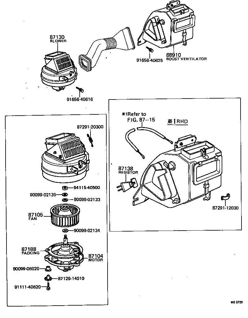 87150-20101 RADIATOR ASSY, HEATER product image