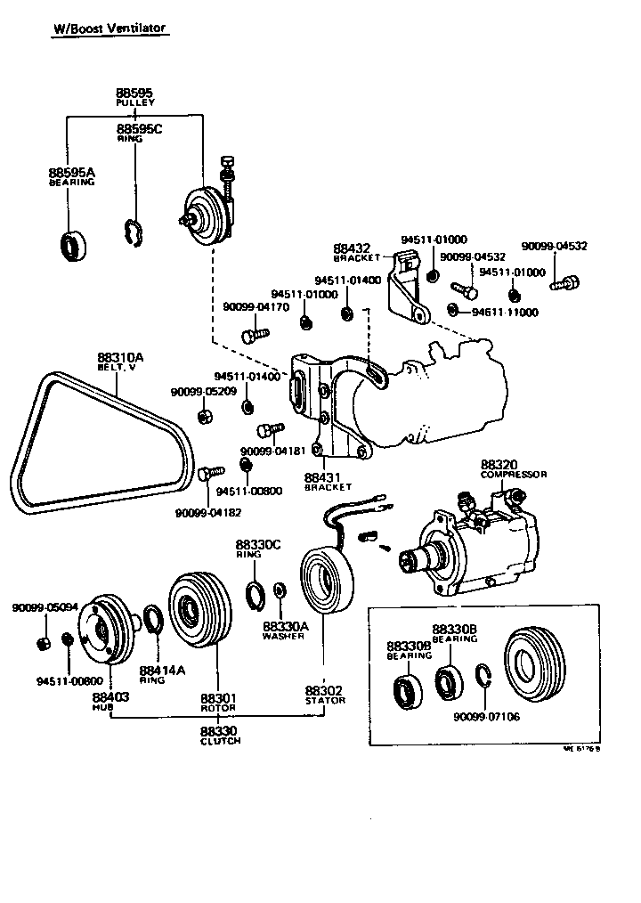 88313-30251 SHOE, PISTON product image