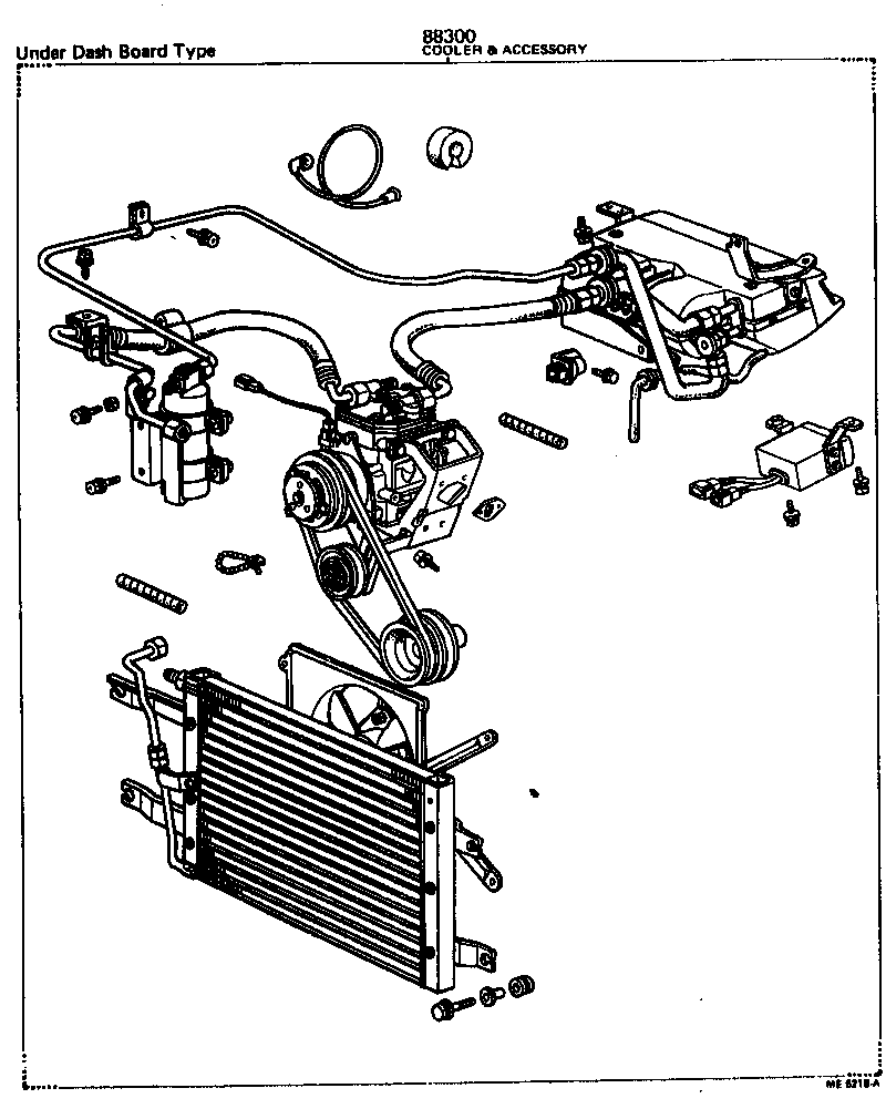 88300-12293 COOLER & ACCESSORY ASSY product image