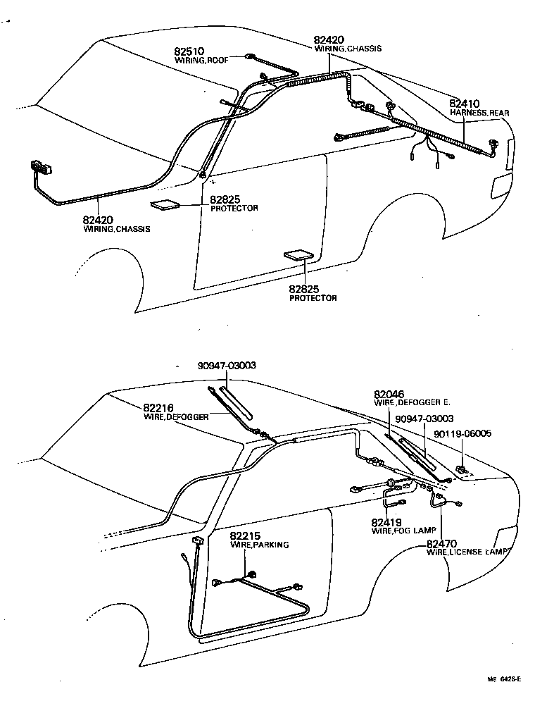 82817-20080 PROTECTOR, WIRING HARNESS product image