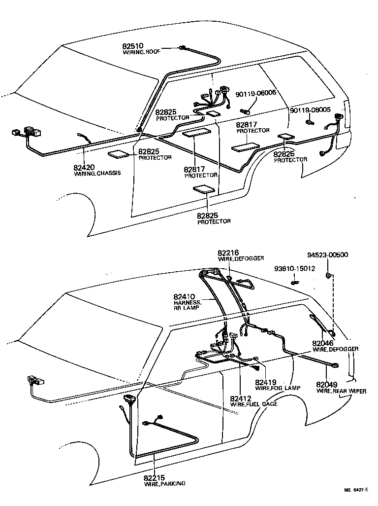 82817-20080 PROTECTOR, WIRING HARNESS product image