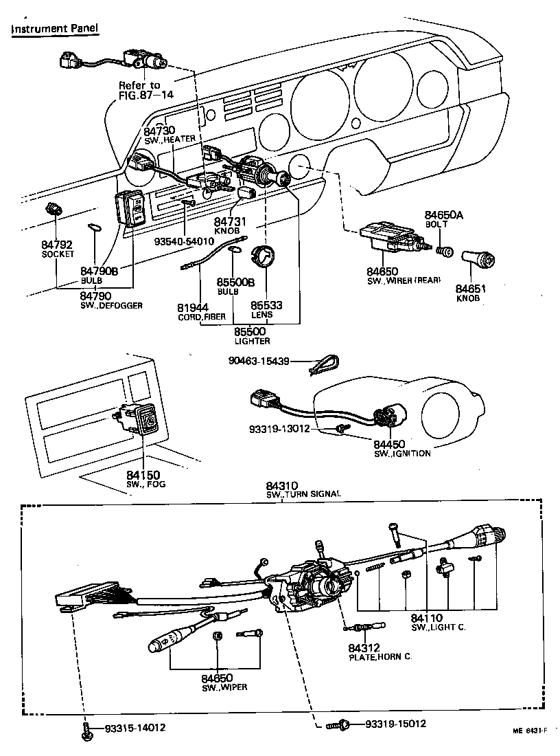 83320-19495 GAGE ASSY, FUEL SENDER product image