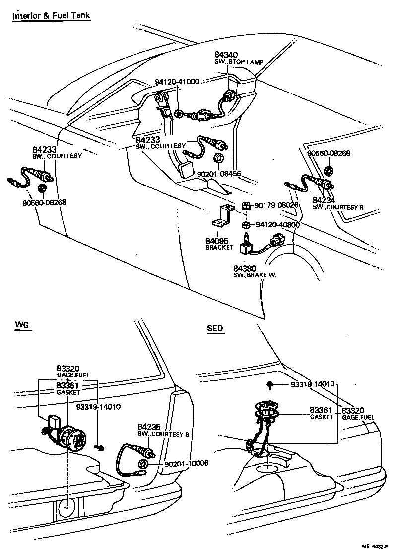83320-19495 GAGE ASSY, FUEL SENDER product image