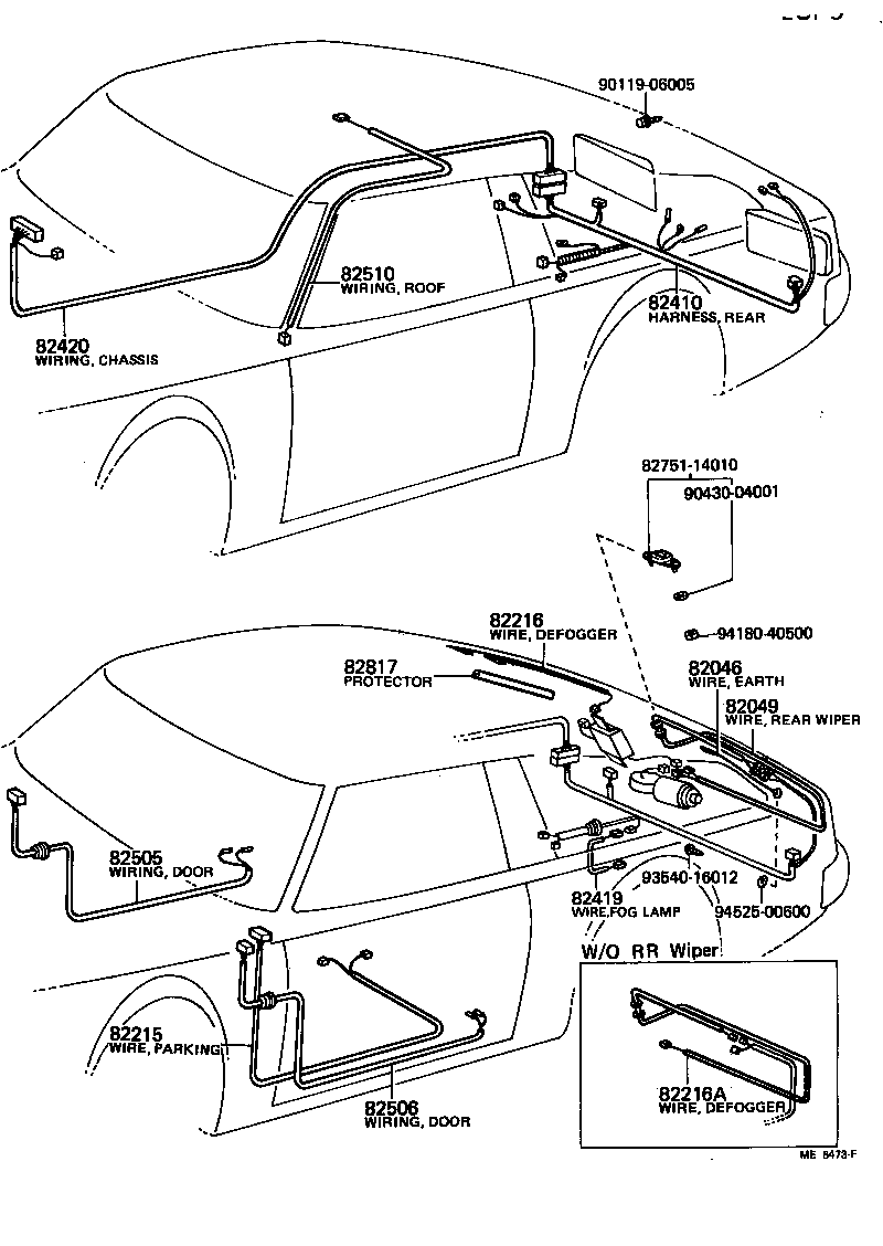 90947-03005 PROTECTOR, WIRING HARNESS, NO.1 product image