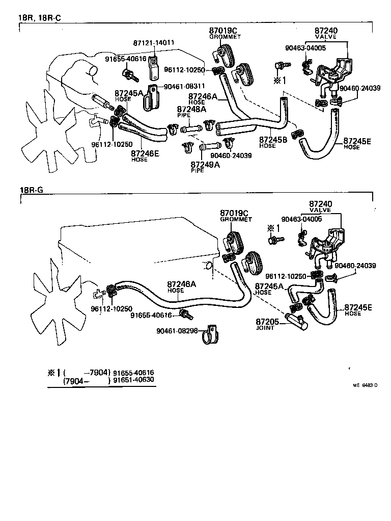99552-30700 HOSE, HEATER WATER, OUTLET A product image