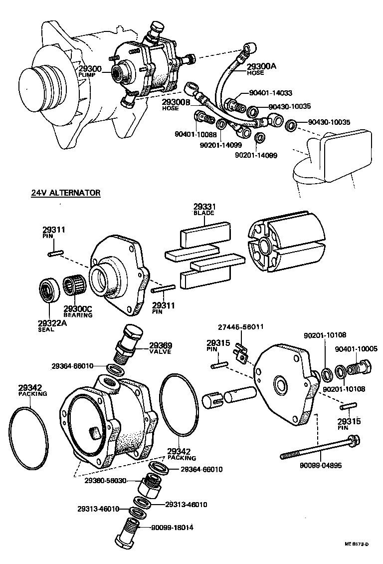 29300-56030 PUMP ASSY, VACUUM product image