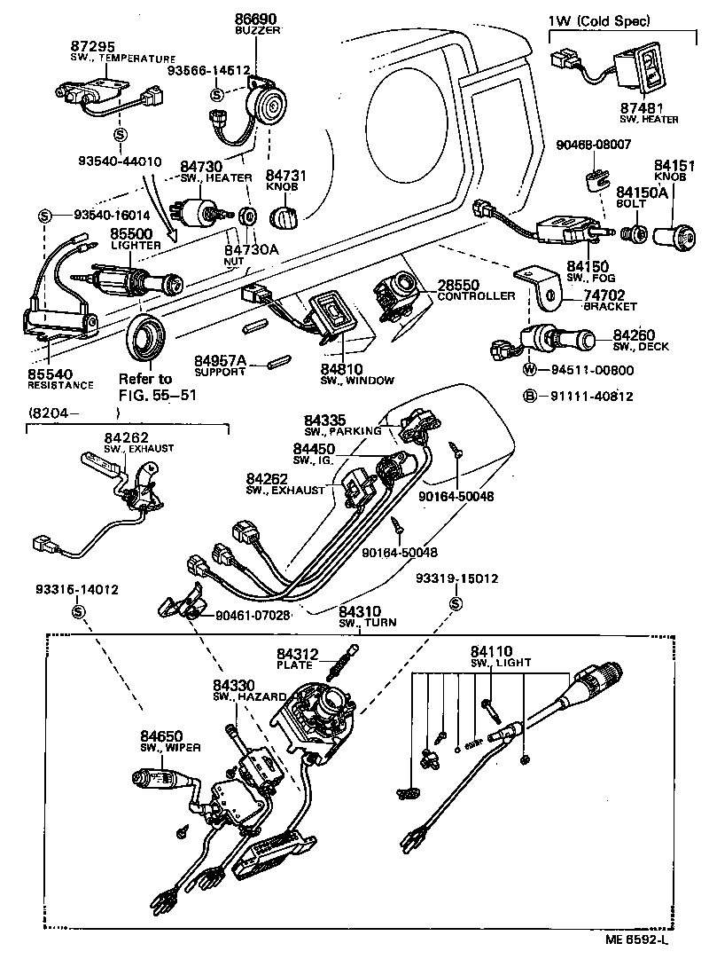 83320-39265 GAGE ASSY, FUEL SENDER product image
