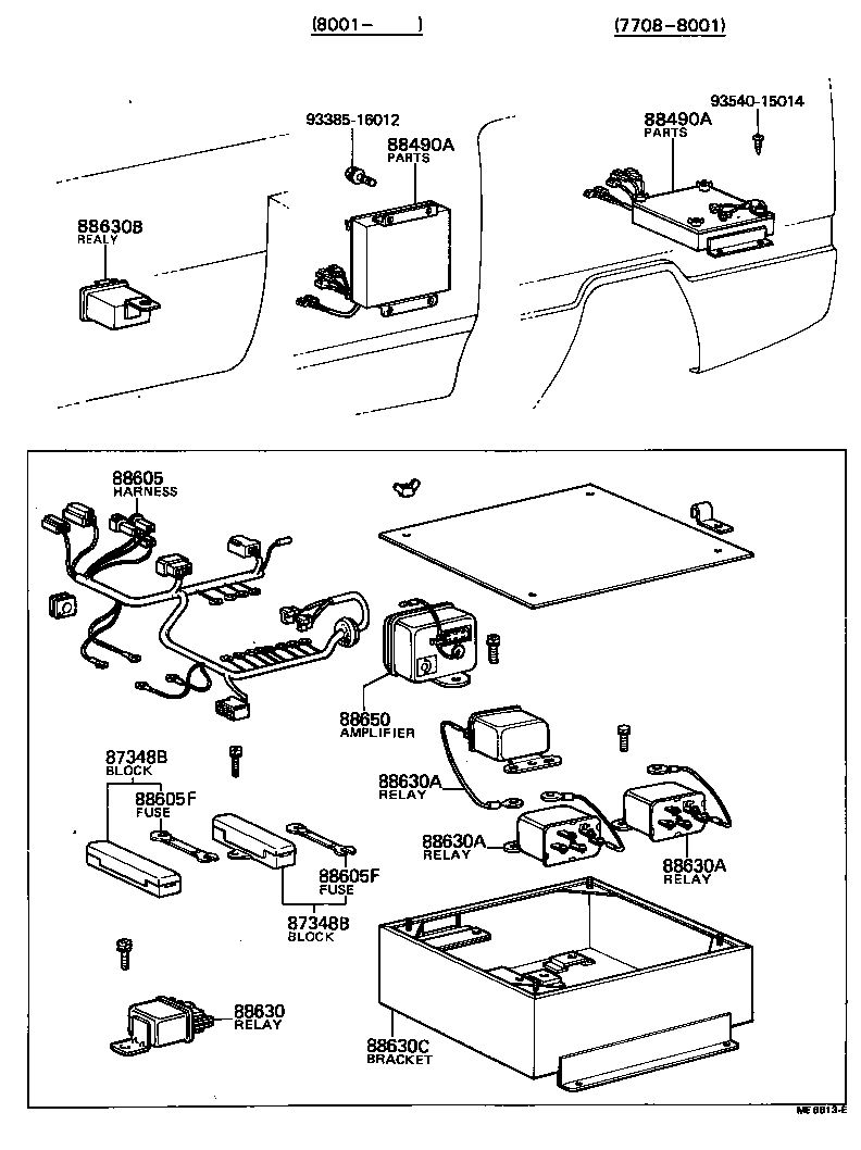 90099-53006 FUSE(FOR COOLER WIRING HARNESS) product image