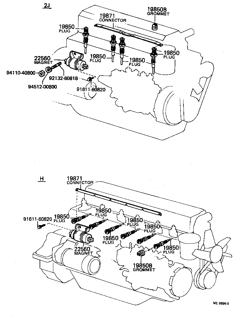 19968-44010 BRACKET, IGNITION COIL product image