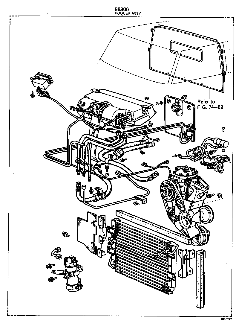 88300-87002 COOLER & ACCESSORY ASSY product image