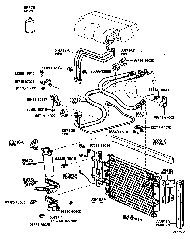 88895-87010 PACKING A (FOR COOLER) product image