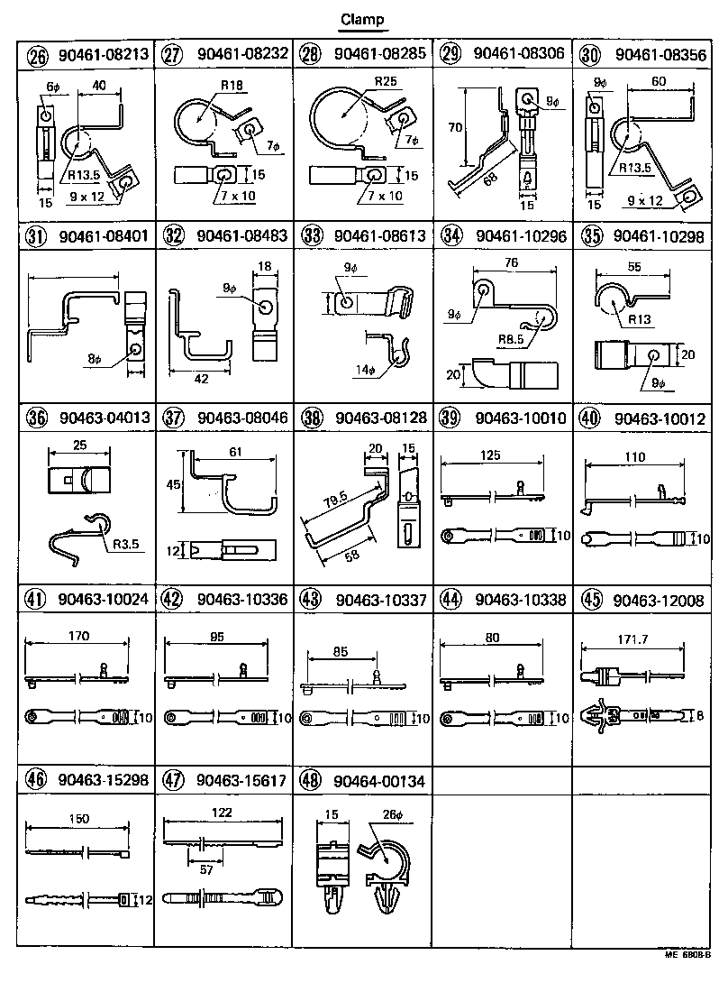 82817-20080 PROTECTOR, WIRING HARNESS product image