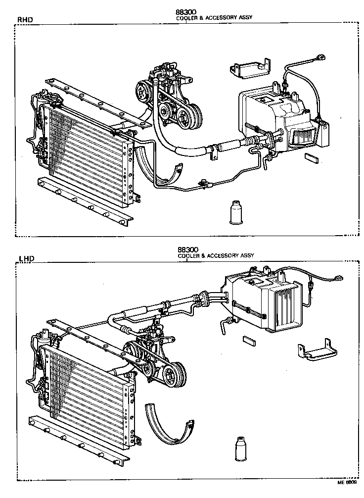 88300-1B140 COOLER & ACCESSORY ASSY product image