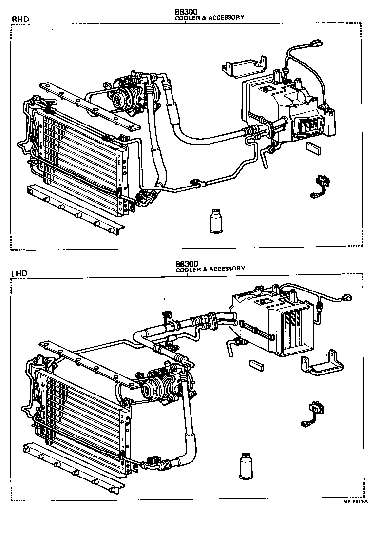 88300-14633 COOLER & ACCESSORY ASSY product image