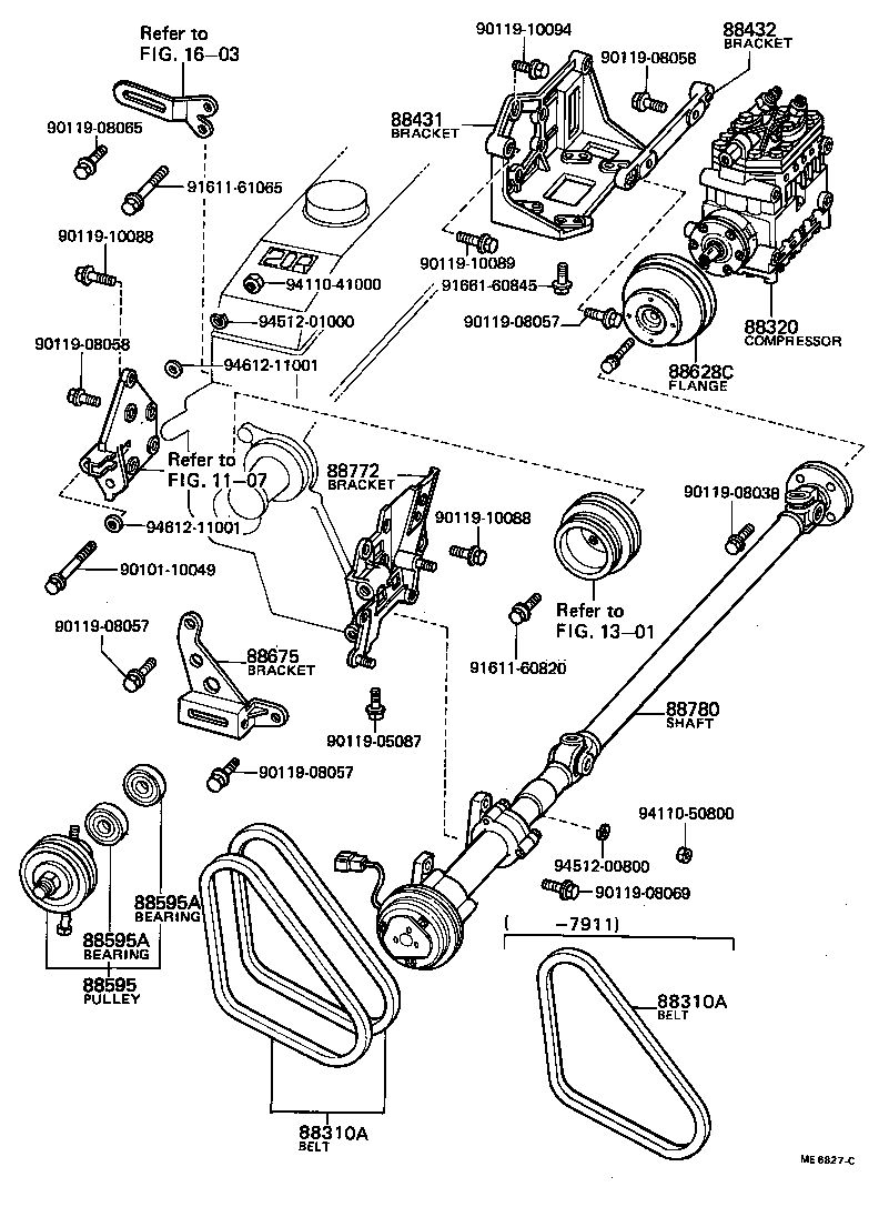 88305-36040 PLATE SUB-ASSY, COOLER COMPRESSOR VALVE product image