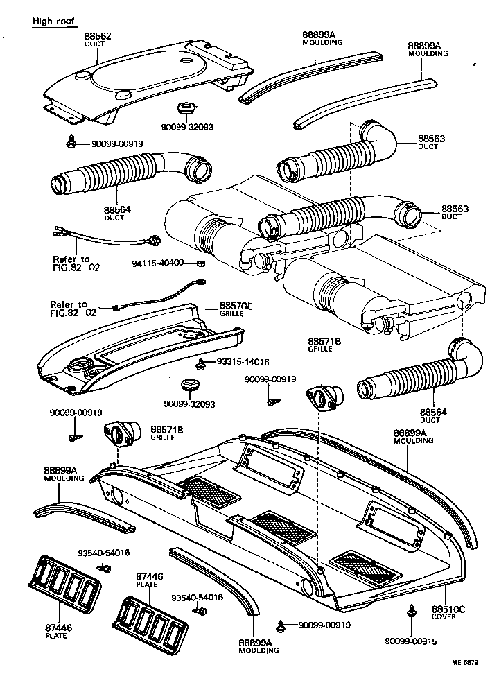 55902-95A02 CONTROL ASSY, HEATER OR BOOST VENTILATOR product image