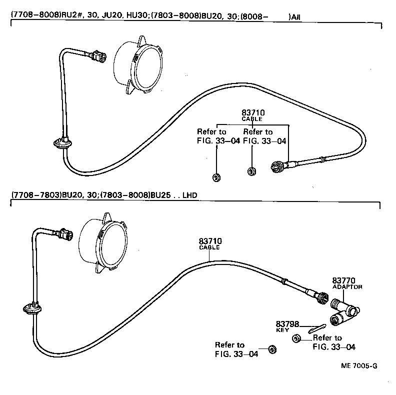 83132-95401 CASE, COMBINATION METER product image