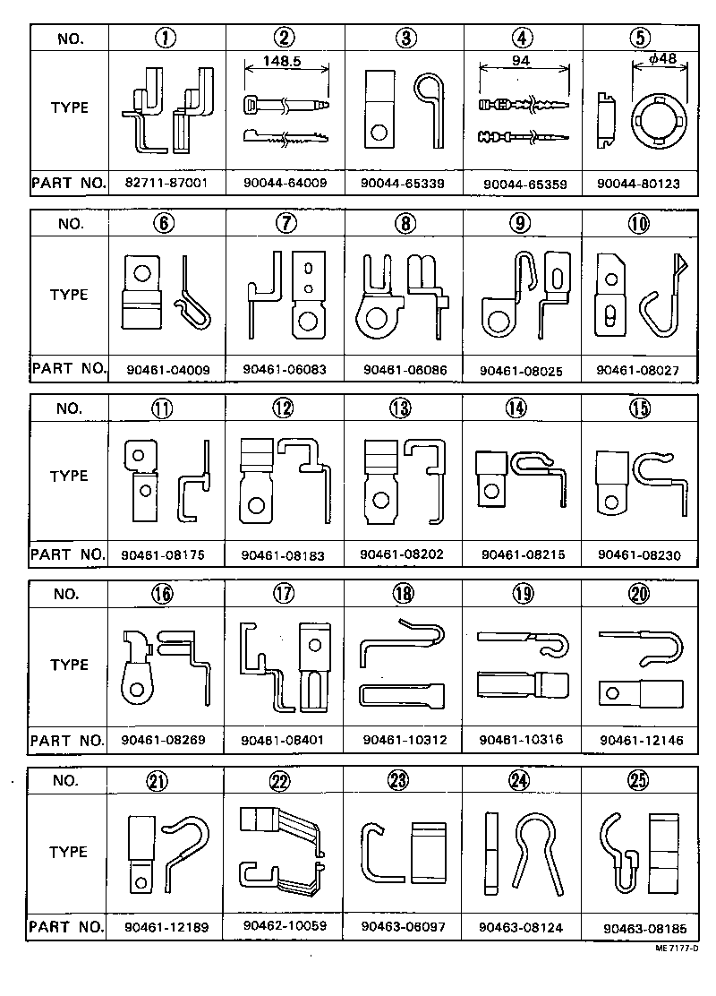 82991-87006 PROTECTOR, WIRING HARNESS, NO.2 product image