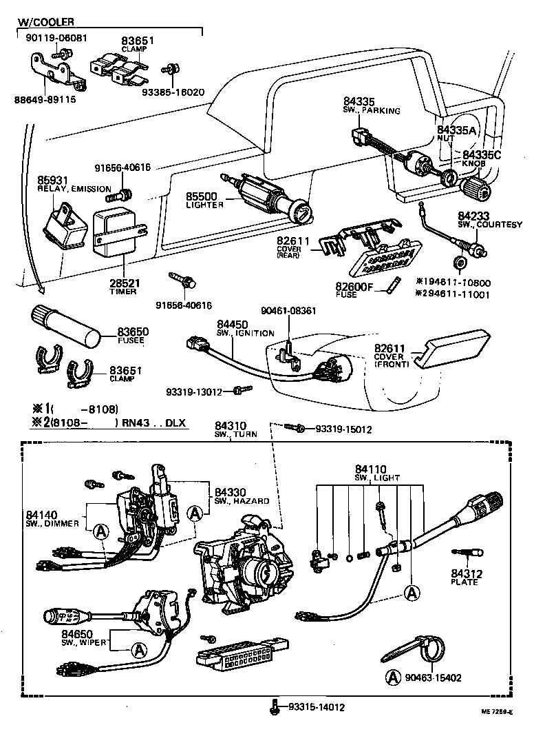 27659-54060 RESISTOR, SOLENOID product image