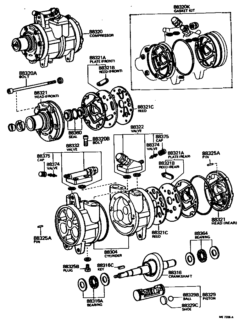 88313-30251 SHOE, PISTON product image