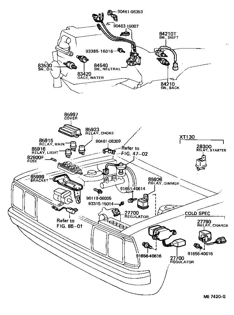 83320-19306 GAGE ASSY, FUEL SENDER product image