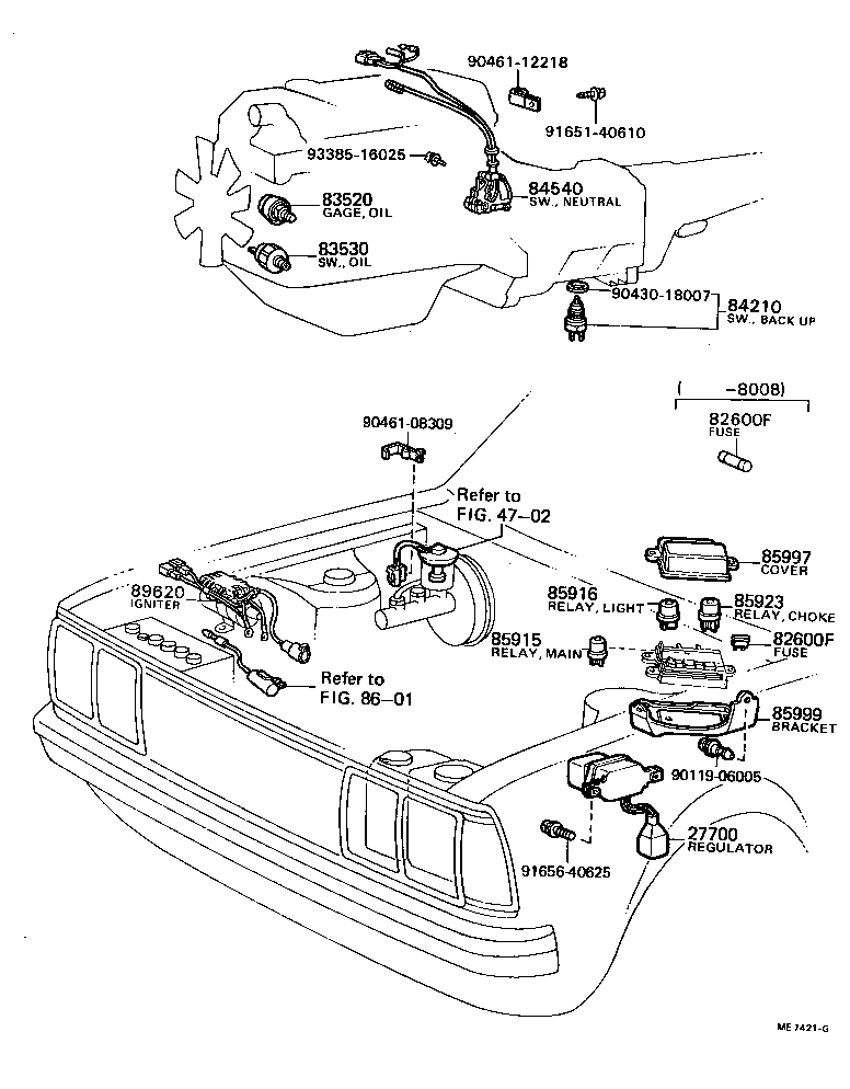 83320-19306 GAGE ASSY, FUEL SENDER product image
