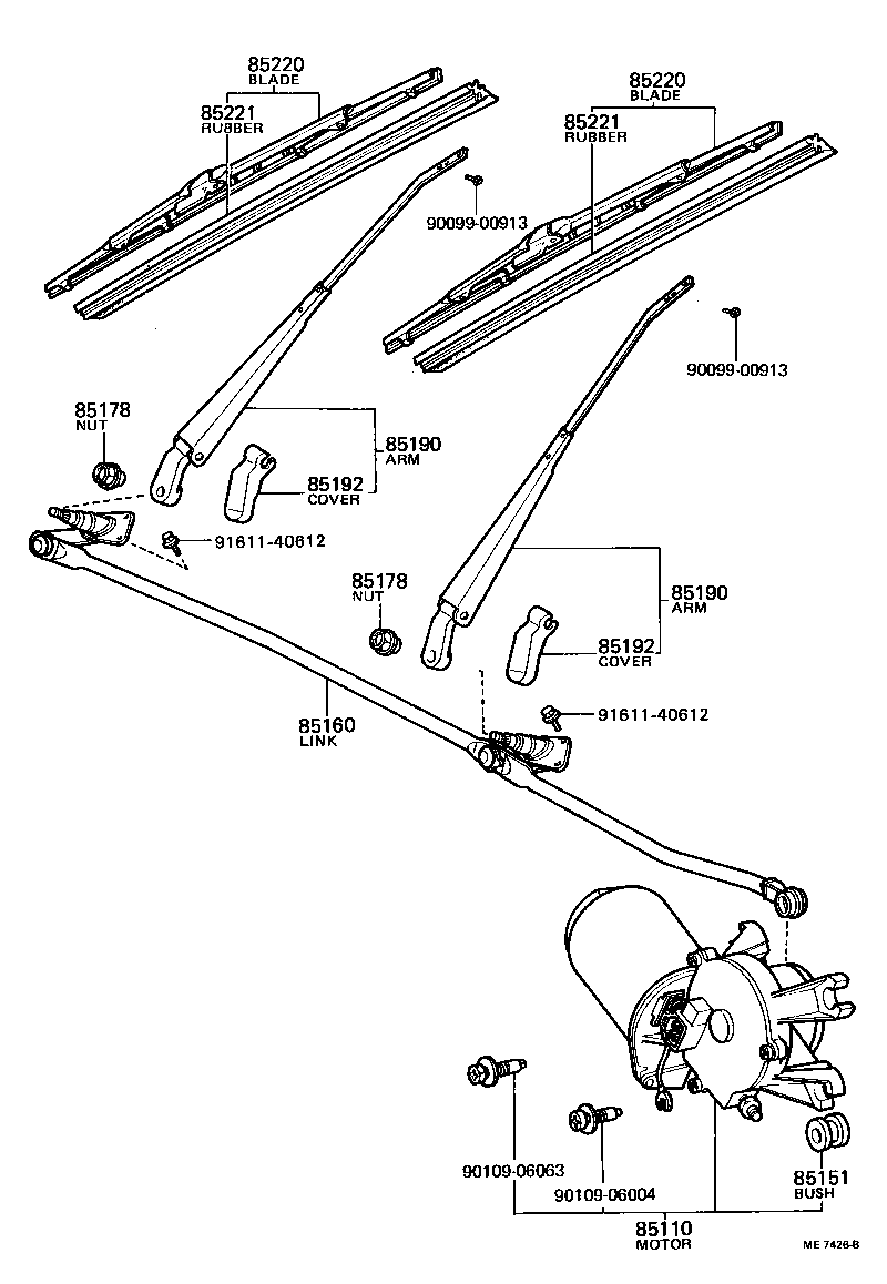 89427-14020 SWITCH, TEMPERATURE product image